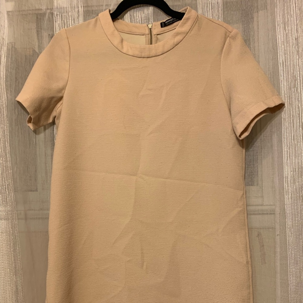 Beige Mango dress